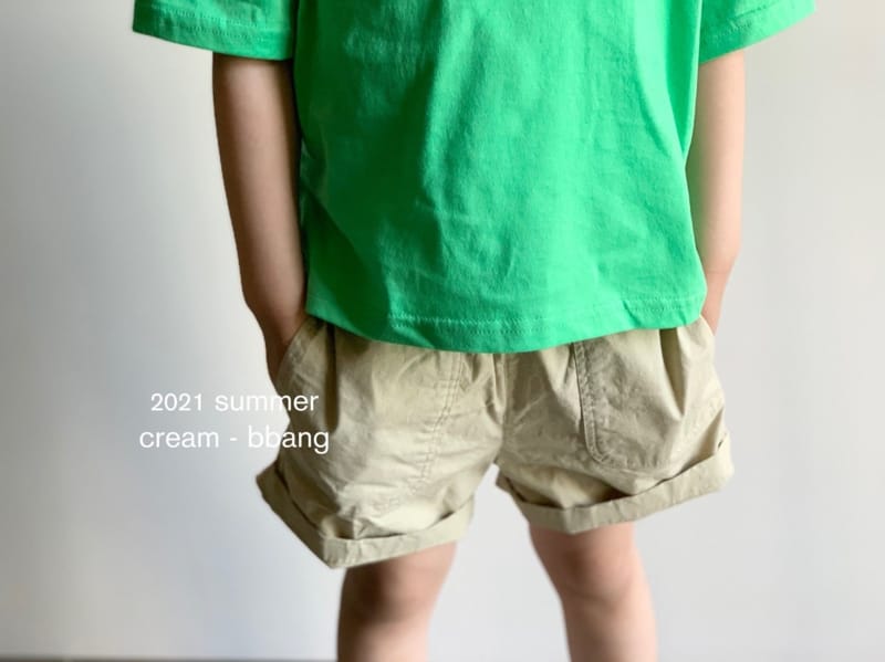 CREAM BBANG - Korean Children Fashion - #Kfashion4kids - Circle Pocket Cotton Shorts - 11