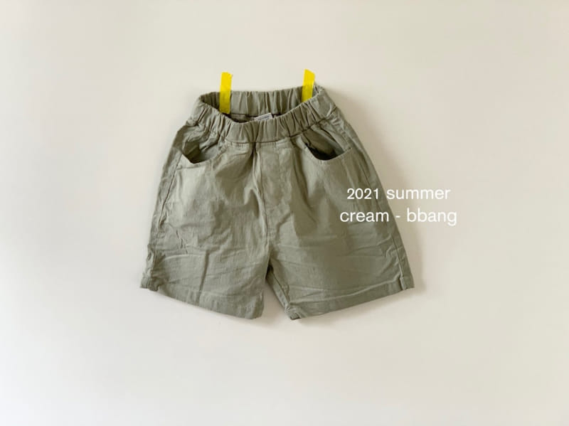 CREAM BBANG - Korean Children Fashion - #Kfashion4kids - Cotton Linen Shorts - 10