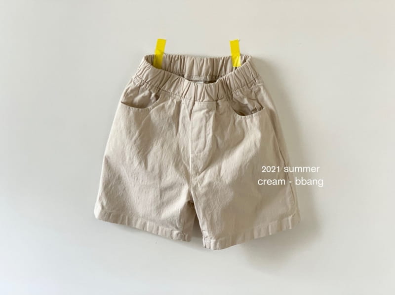 CREAM BBANG - Korean Children Fashion - #Kfashion4kids - Cotton Linen Shorts - 3