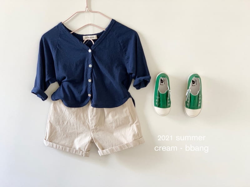 CREAM BBANG - Korean Children Fashion - #Kfashion4kids - Cotton Linen Shorts - 4