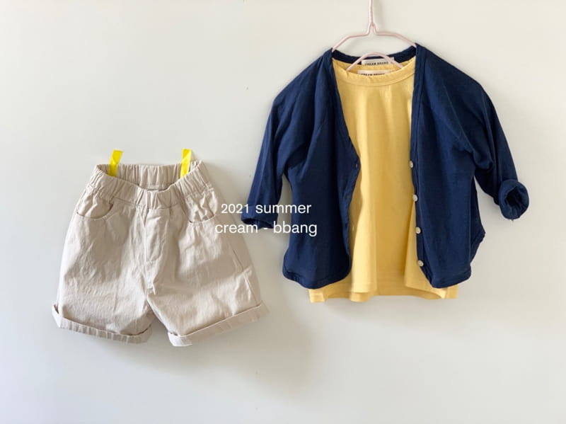 CREAM BBANG - Korean Children Fashion - #Kfashion4kids - Cotton Linen Shorts - 5