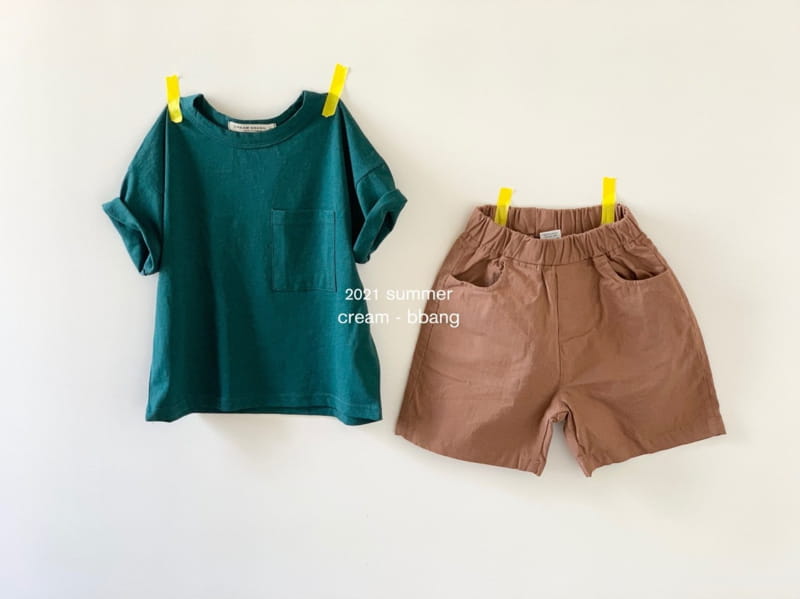 CREAM BBANG - Korean Children Fashion - #Kfashion4kids - Cotton Linen Shorts - 8
