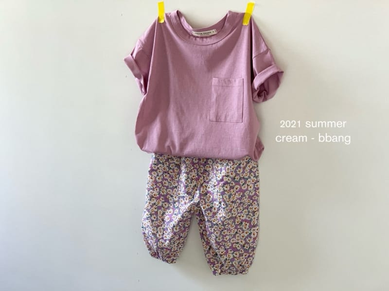 CREAM BBANG - Korean Children Fashion - #Kfashion4kids - Flower Aladin Pants - 11