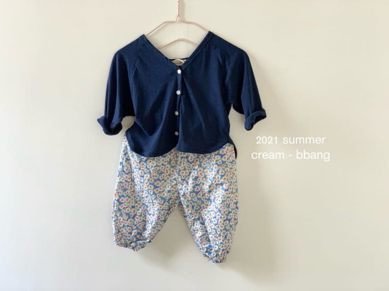 CREAM BBANG - Korean Children Fashion - #Kfashion4kids - Flower Aladin Pants - 12