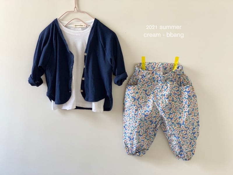 CREAM BBANG - Korean Children Fashion - #Kfashion4kids - Flower Aladin Pants - 6