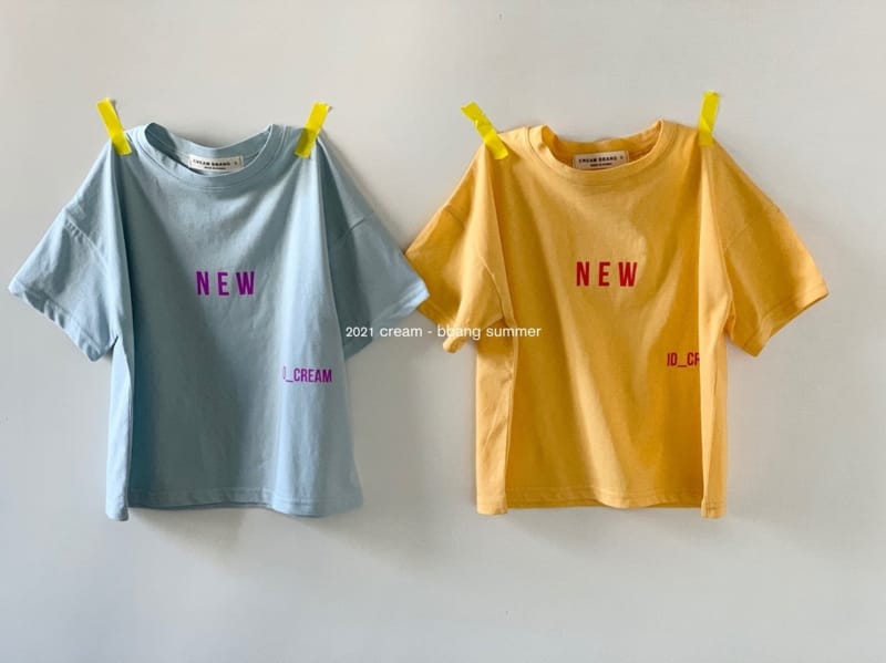 CREAM BBANG - Korean Children Fashion - #Kfashion4kids - New Id Tee
