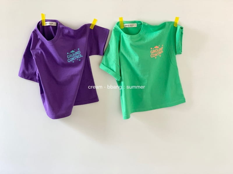 CREAM BBANG - Korean Children Fashion - #Kfashion4kids - Ground Tee