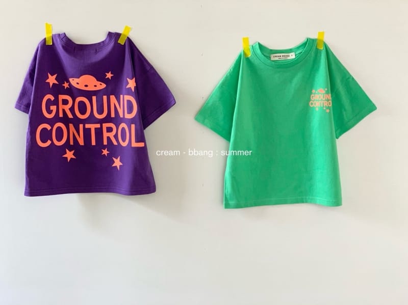 CREAM BBANG - Korean Children Fashion - #Kfashion4kids - Ground Tee - 6