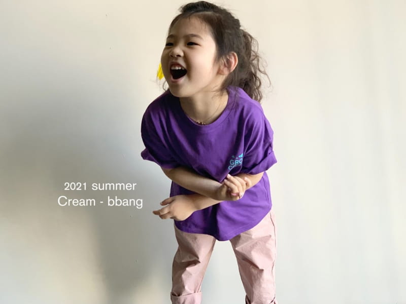CREAM BBANG - Korean Children Fashion - #Kfashion4kids - Ground Tee - 9