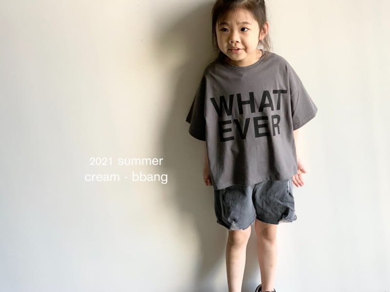 CREAM BBANG - Korean Children Fashion - #Kfashion4kids - Whatever Tee - 10