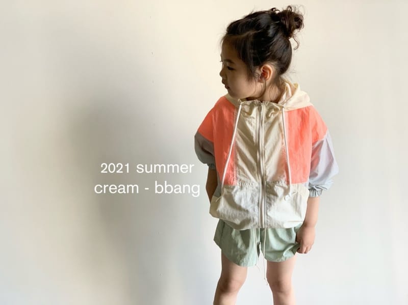 CREAM BBANG - Korean Children Fashion - #Kfashion4kids - Summer Color Windbreak