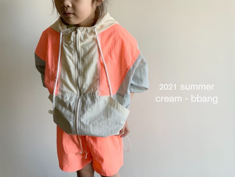CREAM BBANG - Korean Children Fashion - #Kfashion4kids - Summer Color Windbreak - 10