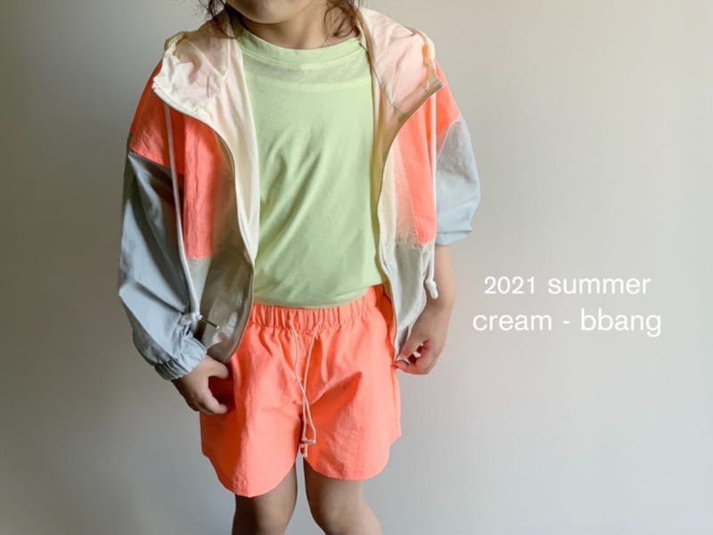 CREAM BBANG - Korean Children Fashion - #Kfashion4kids - Summer Color Windbreak - 12