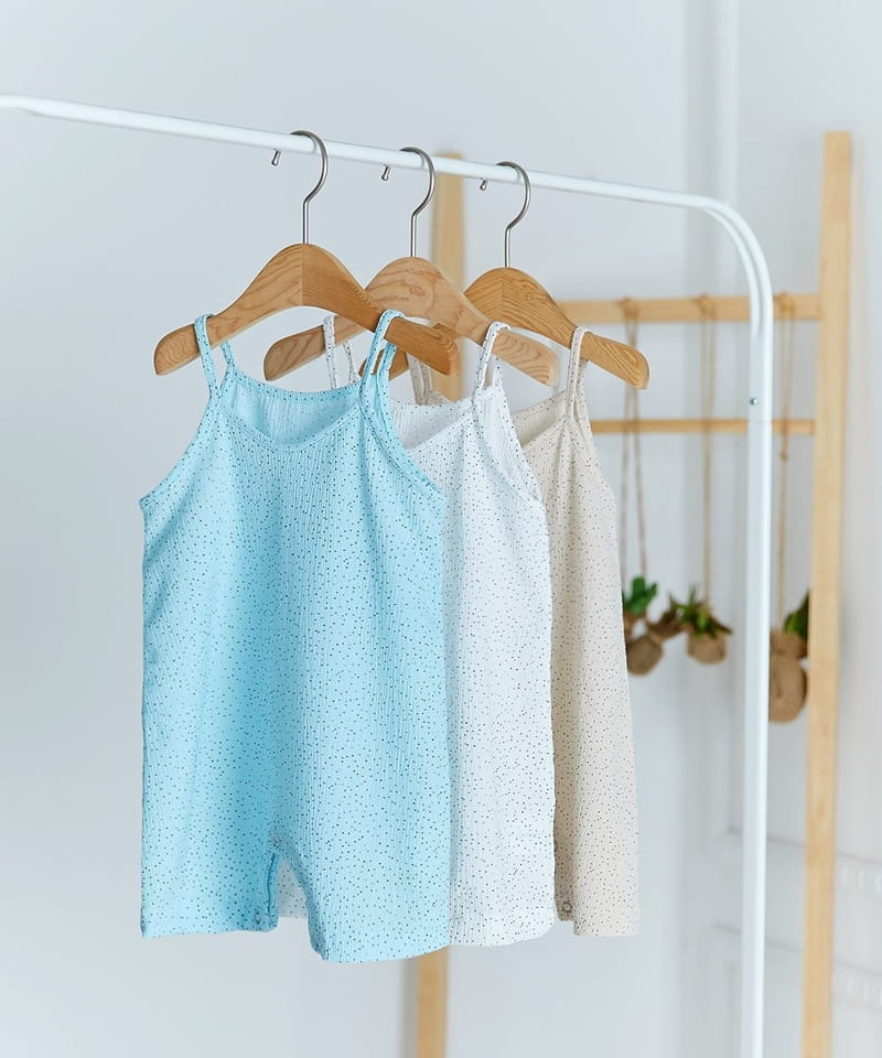 CREAMCOK - Korean Children Fashion - #Kfashion4kids - Dot Dot Cooling Bodysuit