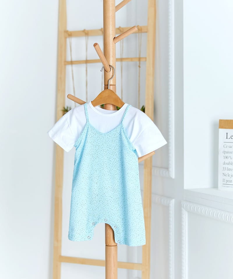 CREAMCOK - Korean Children Fashion - #Kfashion4kids - Dot Dot Cooling Bodysuit - 10