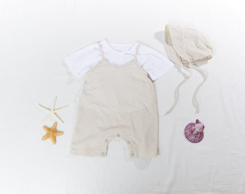 CREAMCOK - Korean Children Fashion - #Kfashion4kids - Dot Dot Cooling Bodysuit - 7