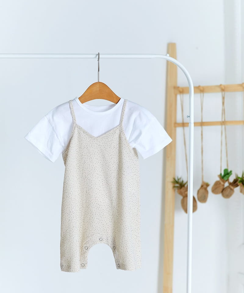 CREAMCOK - Korean Children Fashion - #Kfashion4kids - Dot Dot Cooling Bodysuit - 9