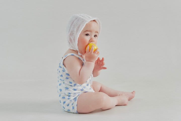 DALKOMHAI - Korean Children Fashion - #Kfashion4kids - Eyelet Top Bottom Set - 4