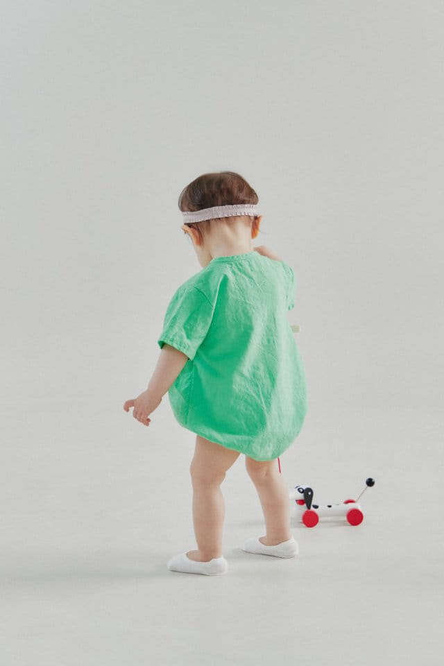 DALKOMHAI - Korean Children Fashion - #Kfashion4kids - Embroidery Bodysuit - 4