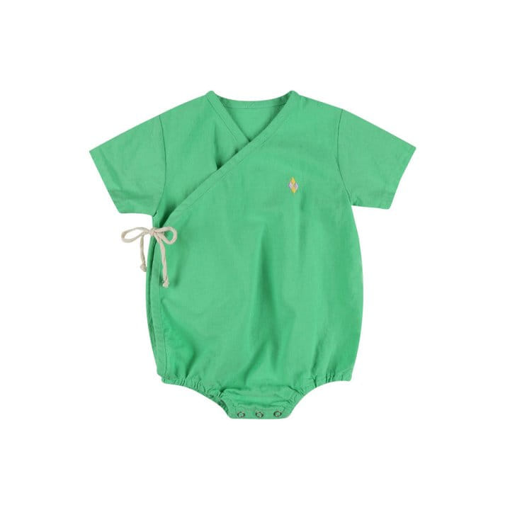 DALKOMHAI - Korean Children Fashion - #Kfashion4kids - Embroidery Bodysuit - 5