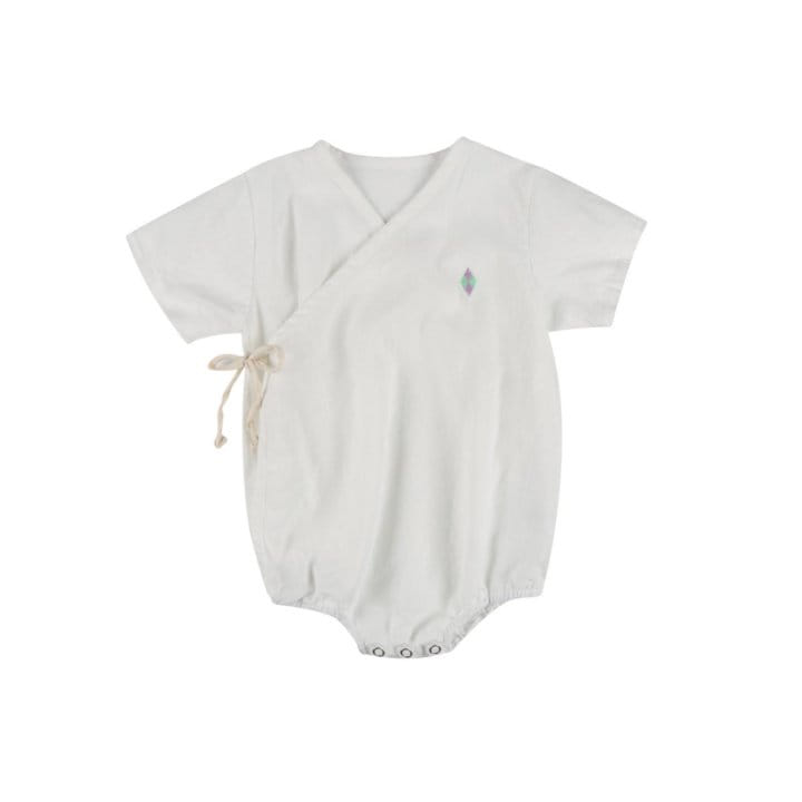 DALKOMHAI - Korean Children Fashion - #Kfashion4kids - Embroidery Bodysuit - 6