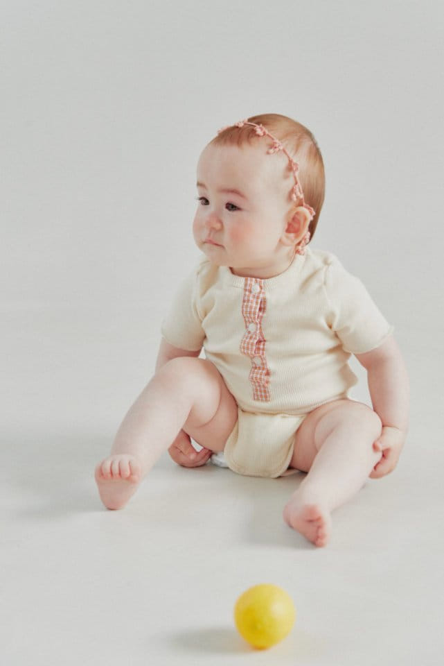 DALKOMHAI - Korean Children Fashion - #Kfashion4kids - Crème Bodysuit - 2