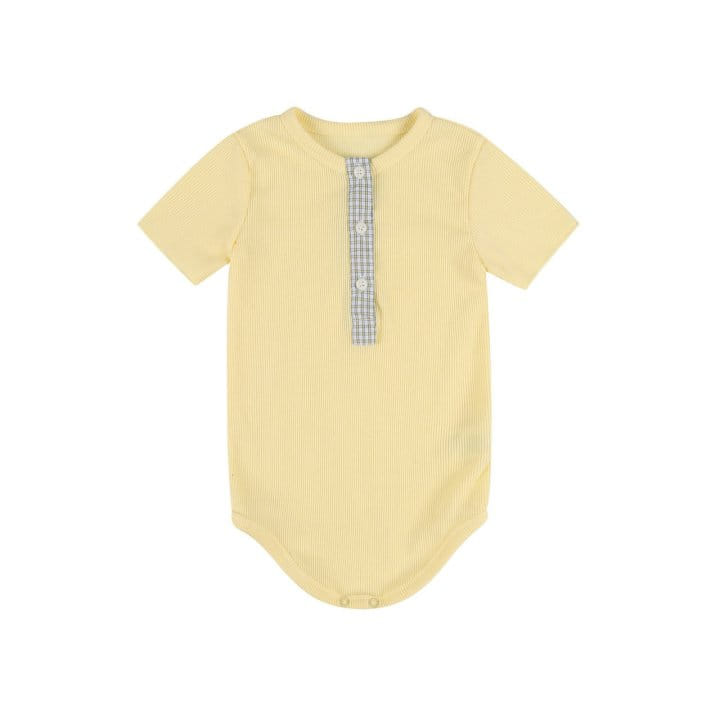 DALKOMHAI - Korean Children Fashion - #Kfashion4kids - Crème Bodysuit - 6
