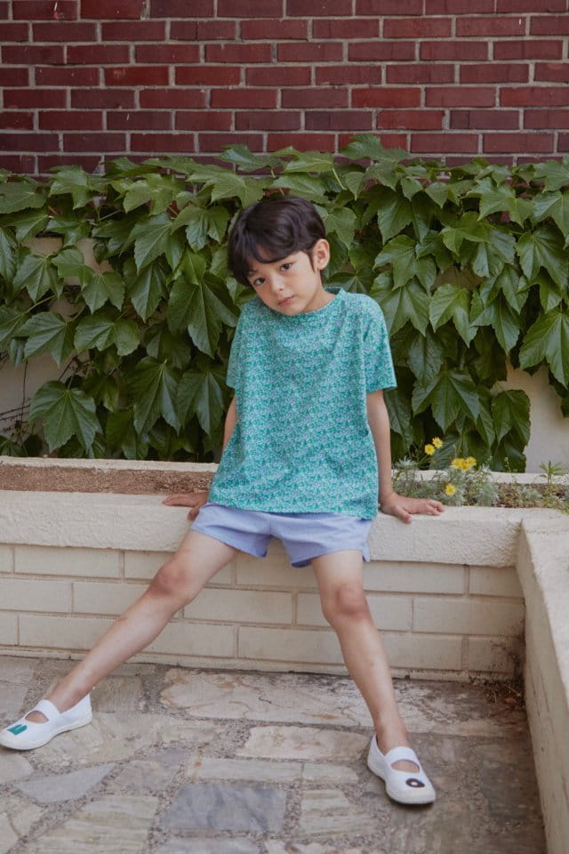 DALKOMHAI - Korean Children Fashion - #Kfashion4kids - Flower Paint Tee - 2
