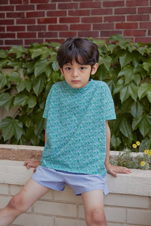 DALKOMHAI - Korean Children Fashion - #Kfashion4kids - Flower Paint Tee - 5