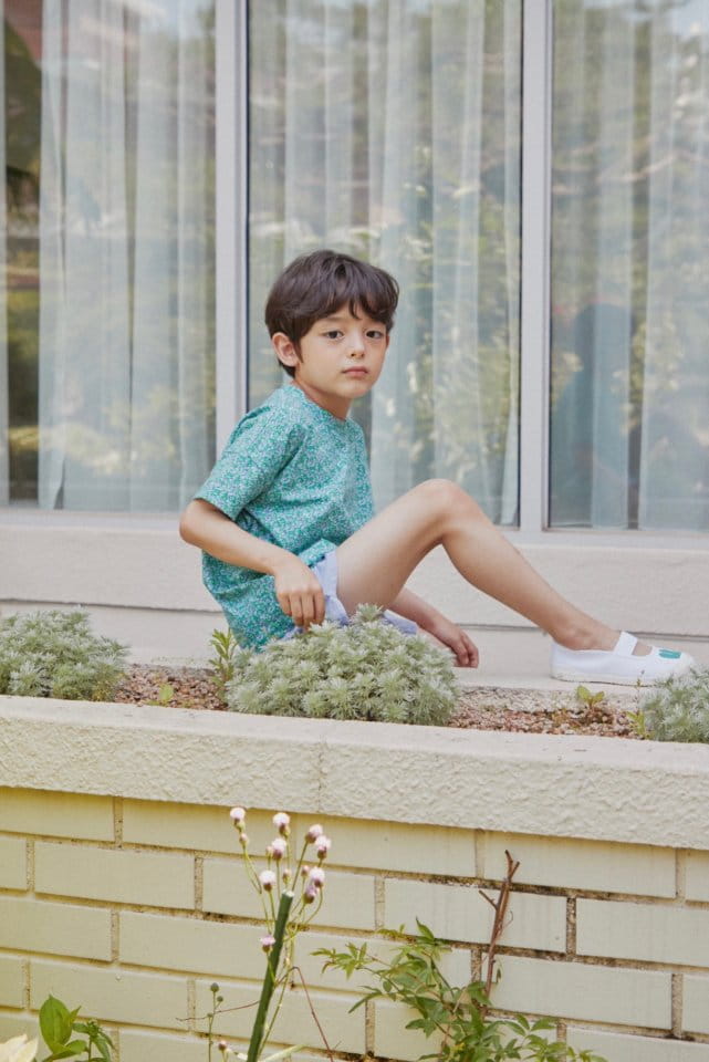 DALKOMHAI - Korean Children Fashion - #Kfashion4kids - Flower Paint Tee - 8