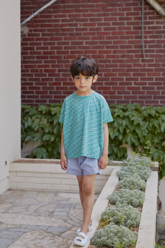 DALKOMHAI - Korean Children Fashion - #Kfashion4kids - Flower Paint Tee - 9