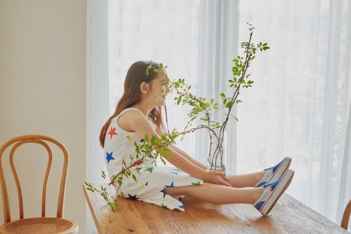 DALKOMHAI - Korean Children Fashion - #Kfashion4kids - Star Star One-piece - 3