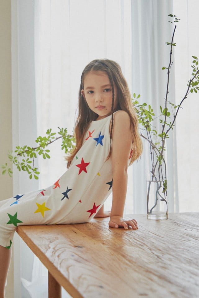 DALKOMHAI - Korean Children Fashion - #Kfashion4kids - Star Star One-piece - 7