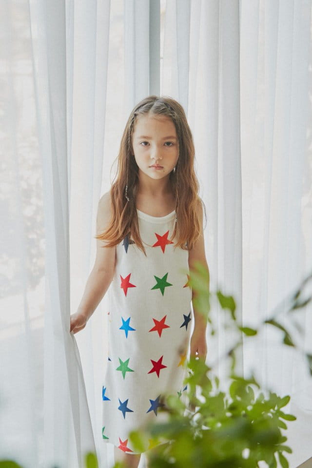 DALKOMHAI - Korean Children Fashion - #Kfashion4kids - Star Star One-piece - 8