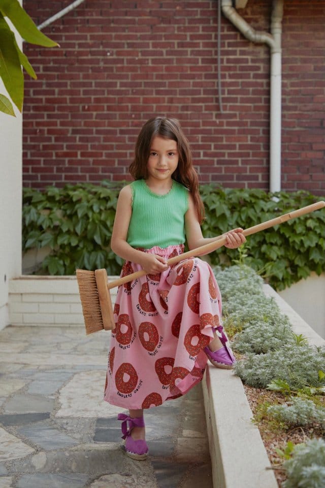 DALKOMHAI - Korean Children Fashion - #Kfashion4kids - Shallot Sleeveless - 4