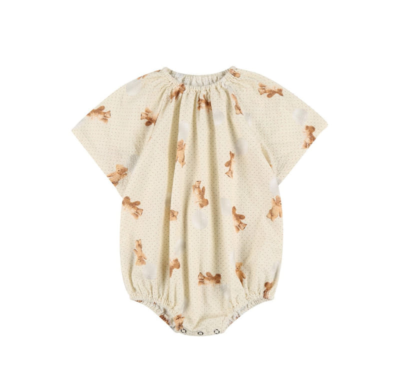 DALKOMHAI - Korean Children Fashion - #Kfashion4kids - Bear Bodysuit - 6