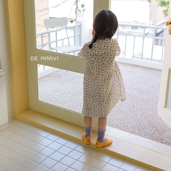 DE MARVI - Korean Children Fashion - #Kfashion4kids - Garden One-piece - 5
