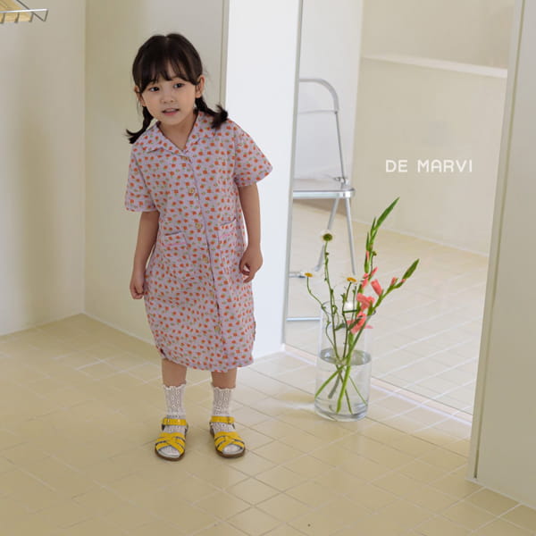 DE MARVI - Korean Children Fashion - #Kfashion4kids - Garden One-piece - 6