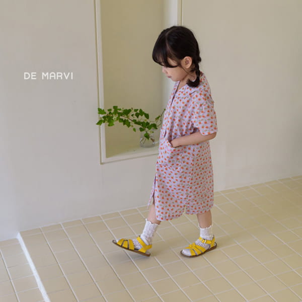 DE MARVI - Korean Children Fashion - #Kfashion4kids - Garden One-piece - 7