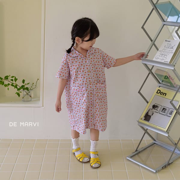 DE MARVI - Korean Children Fashion - #Kfashion4kids - Garden One-piece - 9