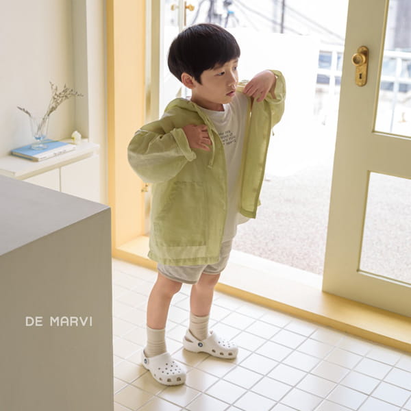 DE MARVI - Korean Children Fashion - #Kfashion4kids - Linen Hoody - 10