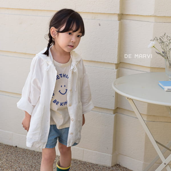 DE MARVI - Korean Children Fashion - #Kfashion4kids - Linen Hoody - 5