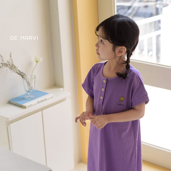 DE MARVI - Korean Children Fashion - #Kfashion4kids - Lala One-piece - 5