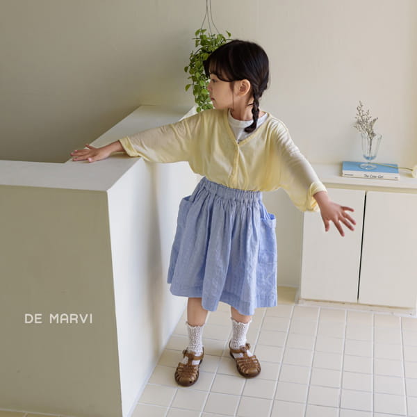 DE MARVI - Korean Children Fashion - #Kfashion4kids - Linen Cardigan - 8