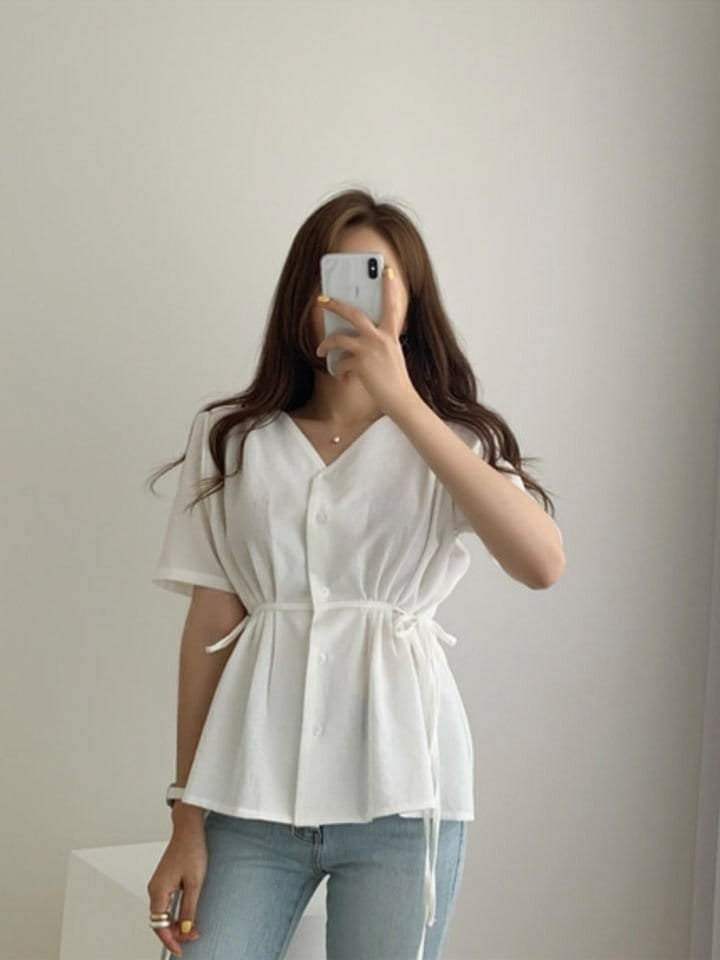 DOUBLE J - Korean Children Fashion - #Kfashion4kids - Peach Blouse - 2