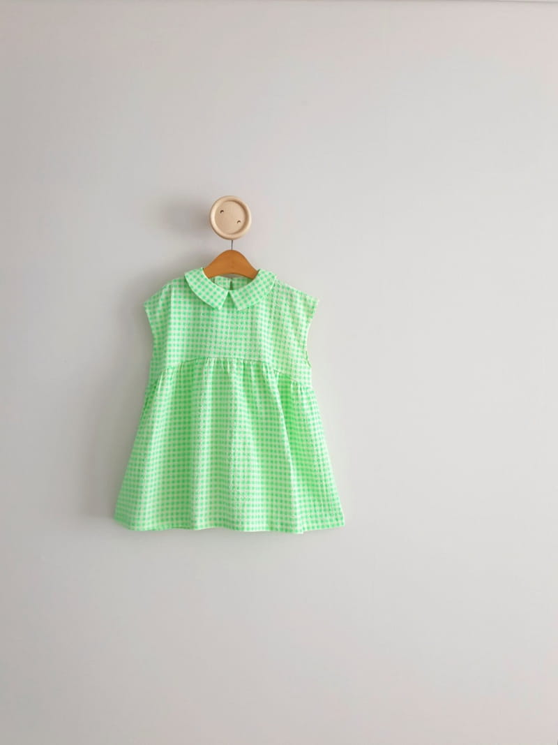 ECLAIR - Korean Children Fashion - #Kfashion4kids - Caramel One-piece