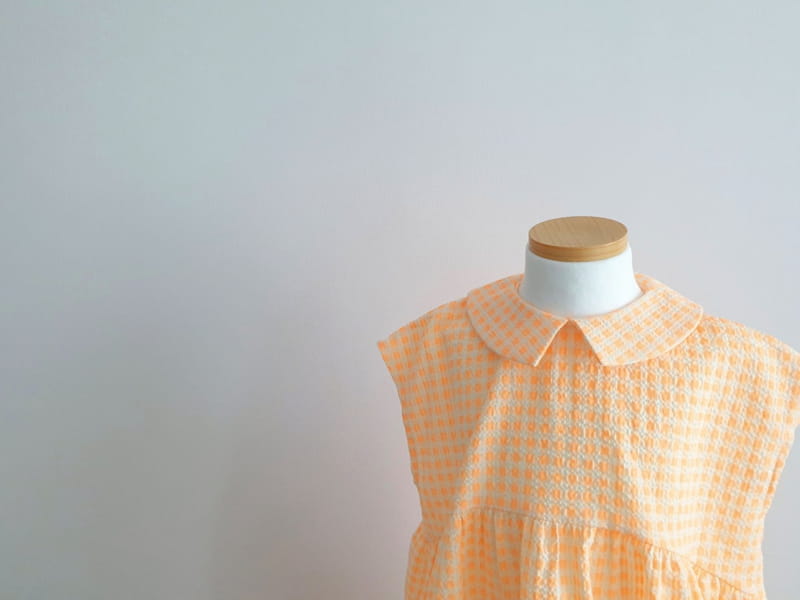 ECLAIR - Korean Children Fashion - #Kfashion4kids - Caramel One-piece - 4