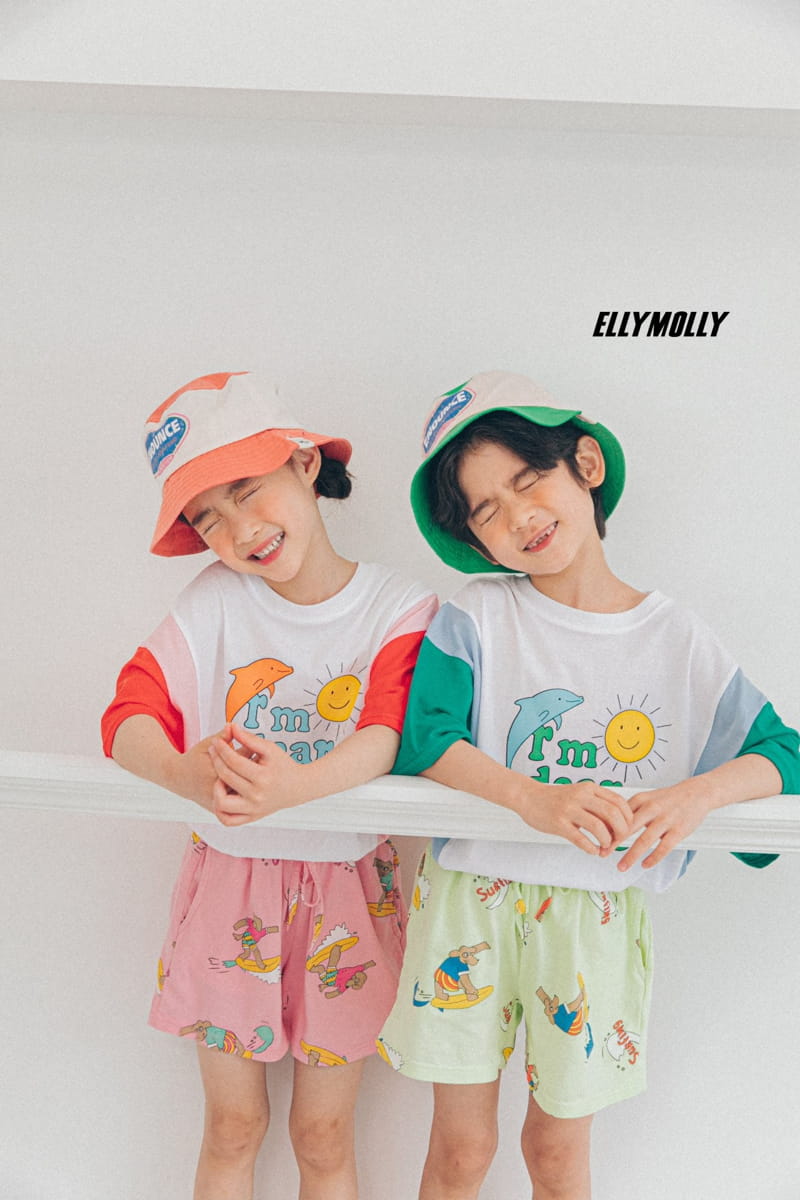 ELLYMOLLY - Korean Children Fashion - #Kfashion4kids - Blur King Tee