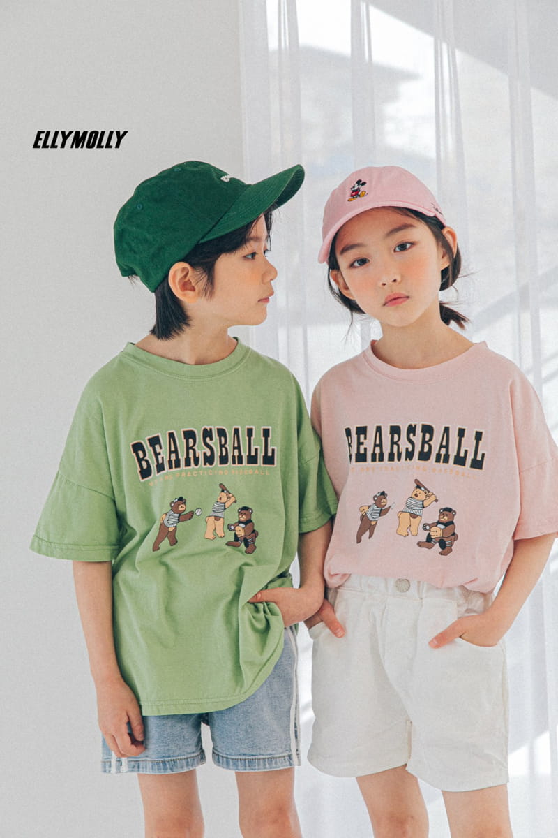 ELLYMOLLY - Korean Children Fashion - #Kfashion4kids - Bears Ball Tee - 12