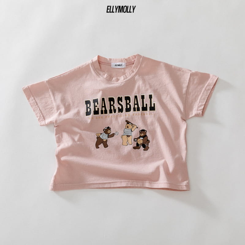 ELLYMOLLY - Korean Children Fashion - #Kfashion4kids - Bears Ball Tee - 7